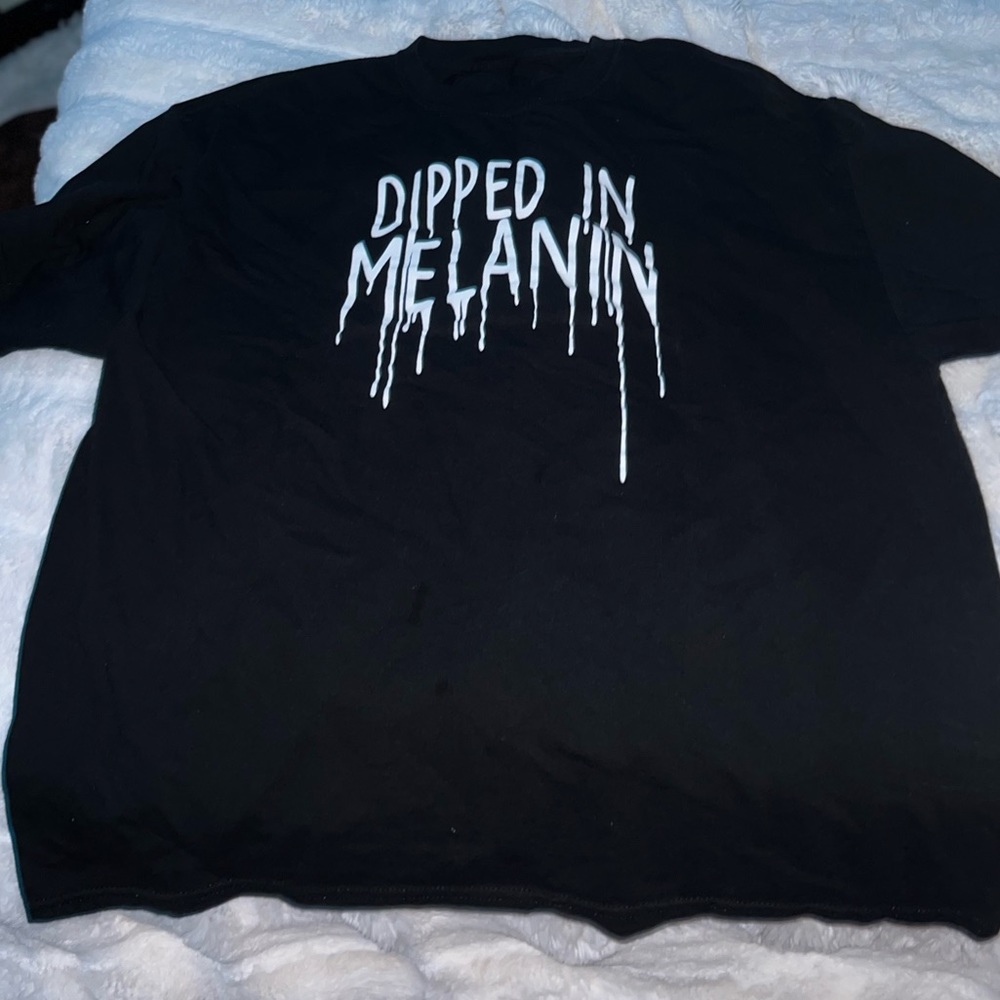 dipped in melanin tee